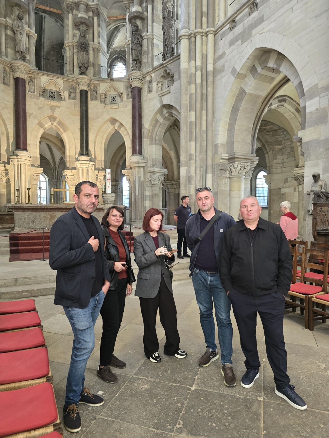 Gäste aus Mtskheta im Magdeburger Dom